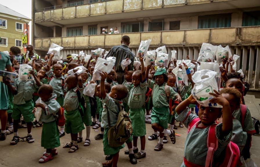 Meals delivered to early-years pupils
