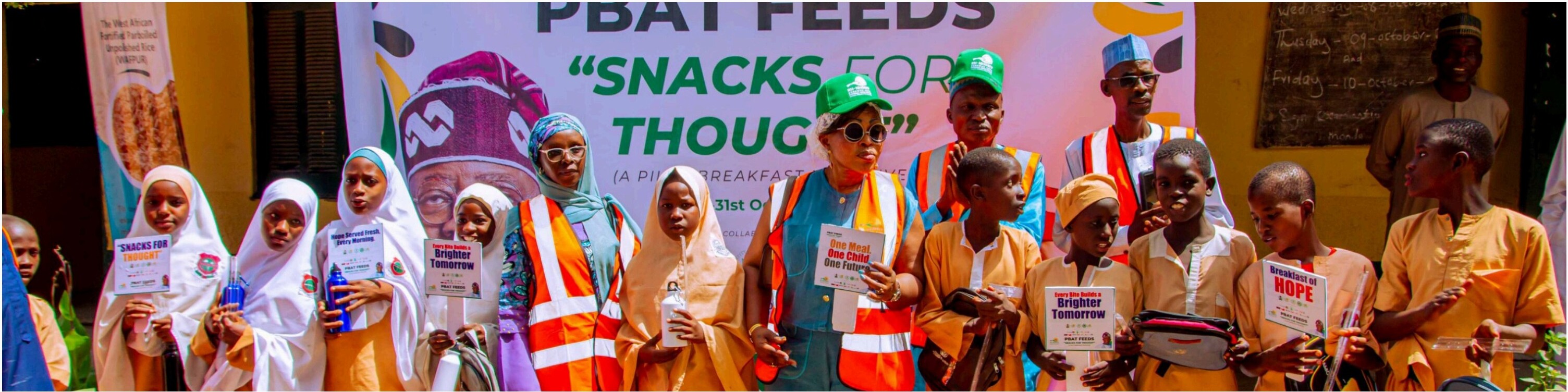Group photograph at the Snacks for Thought launch
